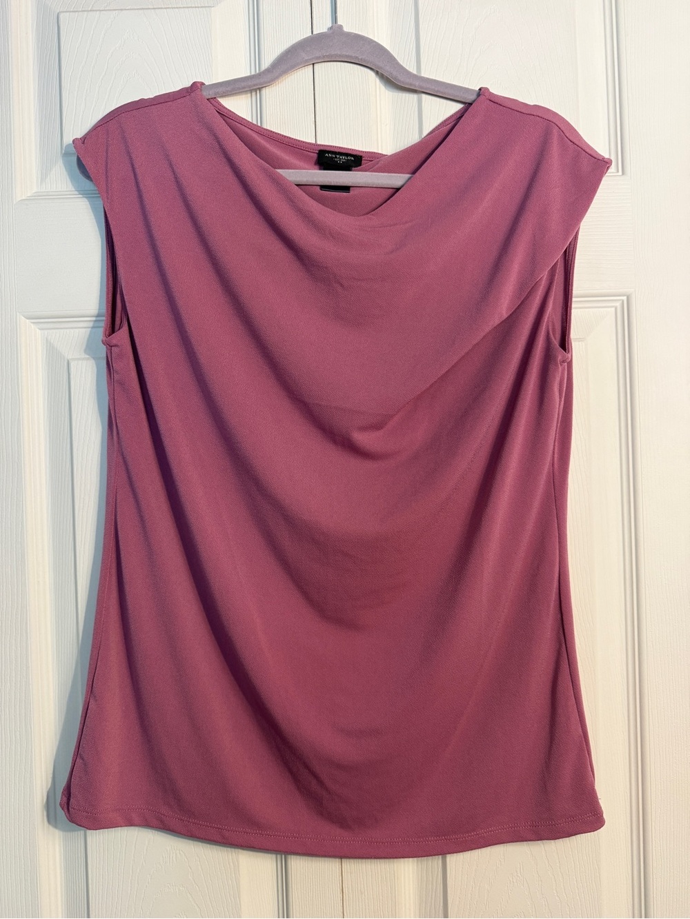 Ann Taylor factory sleeveless blouse size large